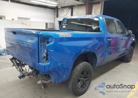 2022 Chevrolet Silverado 1500 4Wd Short Bed Custom Trail Boss z USA, uszkodzony, nr VIN 3GCPDCED5NG674258